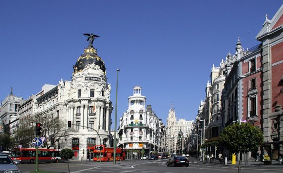 Madrid, the city that never sleeps.